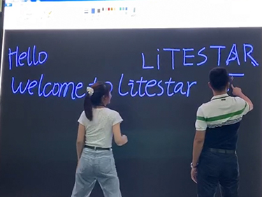 Інтэрактыўная святлодыёдная відэасцяна Litestar Touch P1.9 GOB